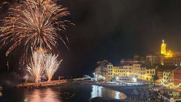Bogliasco, festa del Carmine: sabato 20 luglio fuochi d’artificio in musica