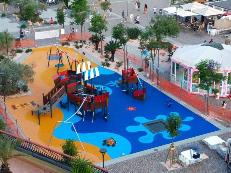 A Recco inaugura il nuovo parco giochi in lungomare Bettolo