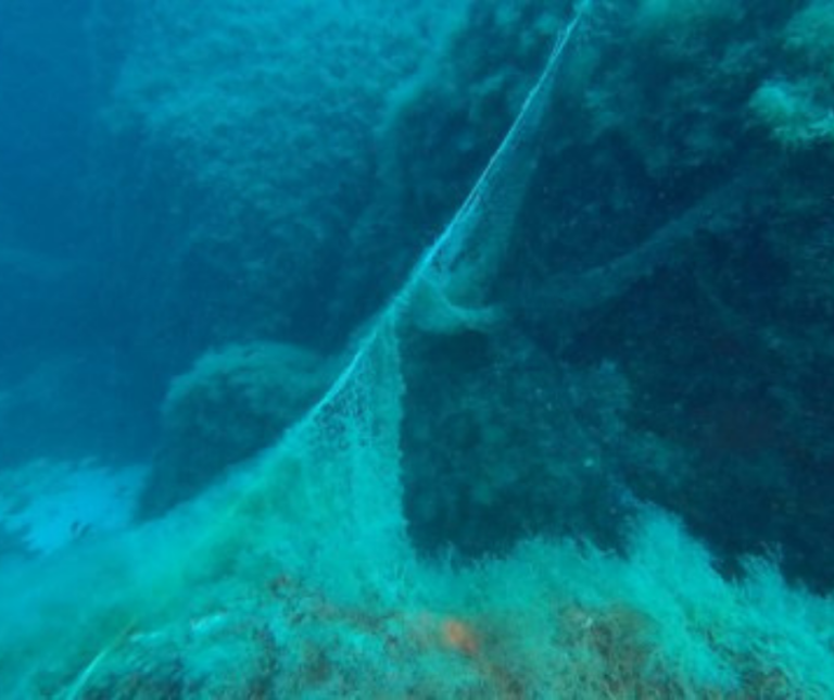 Reti da pesca abbandonate, il Progetto Mer di Ispra prevede un sistema di pulizia anche in Liguria