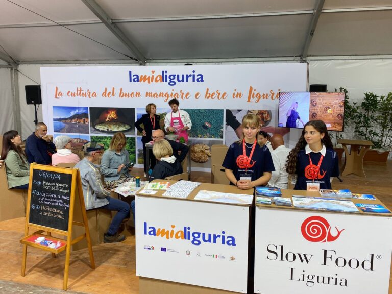 Terra Madre Salone del Gusto, la Regione Liguria presente con uno stand