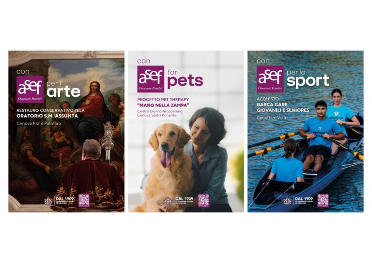 Arte, sport e pet therapy: Asef scende in campo con l’Arciconfraternita di Pra’, i Canottieri Voltri e Afma