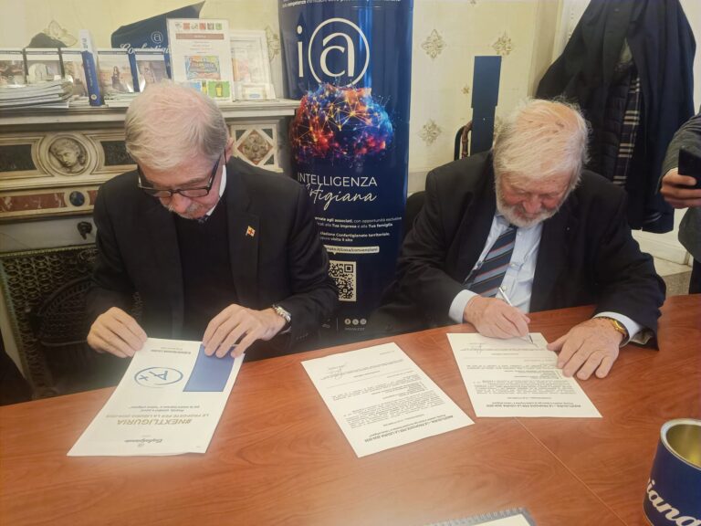 Confartigianato Liguria, Bucci firma il documento #NextLiguria