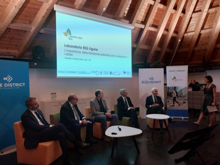 Intesa Sanpaolo, nasce a Genova il laboratorio Esg Liguria