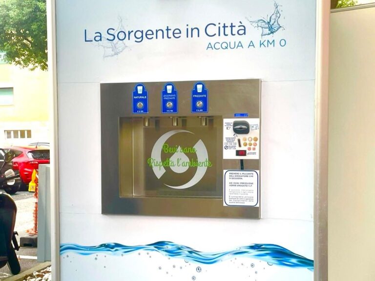 A Recco inaugurata la nuova casetta dell’acqua