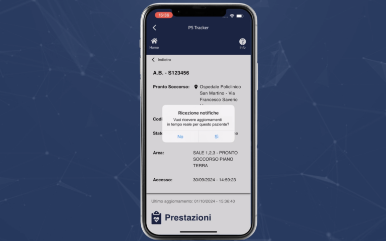 Arriva PS Tracker, il sistema che consente ai famigliari di monitorare il percorso di un paziente in pronto soccorso
