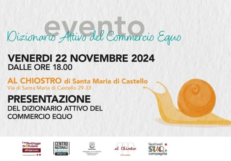 La Bottega Solidale presenta il “Dizionario attivo del commercio equo”
