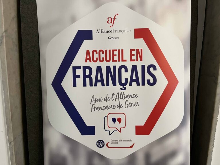 Accoglienza in francese, oltre 60 le attività presenti sulla mappa ufficiale a Genova e dintorni