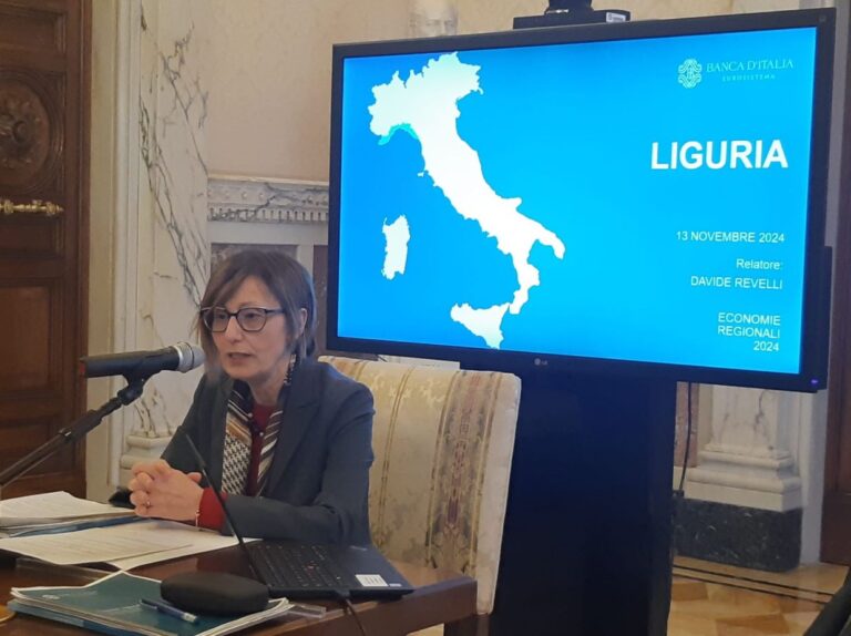 Report Banca d’Italia: economia della Liguria stabile, in linea con il quadro nazionale