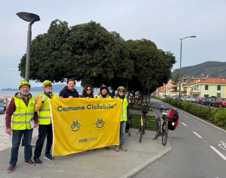 Chiavari si conferma per il quarto anno “Comune ciclabile”