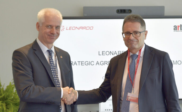 Leonardo: accordo strategico con Arbit Cyber Defence Systems nella cyber security