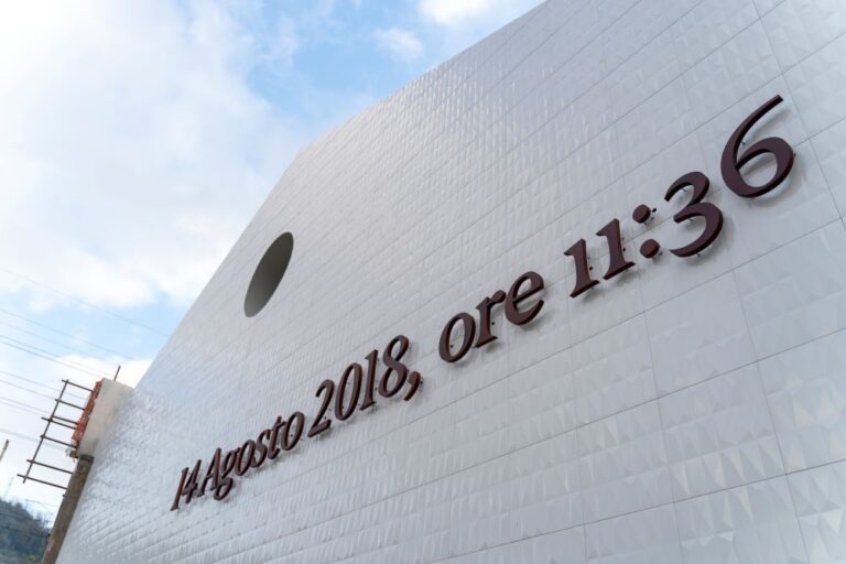 Ponte Morandi, il giorno della commemorazione