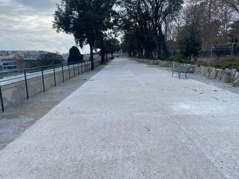 Parco dell’Acquasola di Genova, riapre la passeggiata a Levante