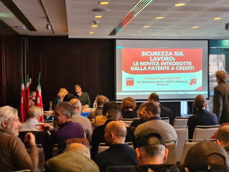 Patente a crediti, la Cgil: «Così com’è porterà a meno sicurezza» e intanto in Liguria  sono 24 i morti sul lavoro nel 2024