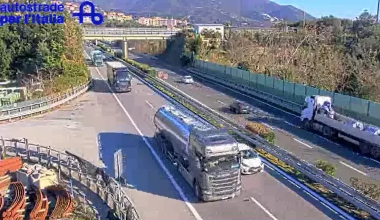 A10 Genova-Savona: dal 20 gennaio al via i lavori nella galleria Cassisi di Celle