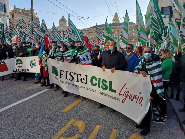 Telecomunicazioni, Fistel Cisl Liguria: “Carenza d’organico a FiberCop”