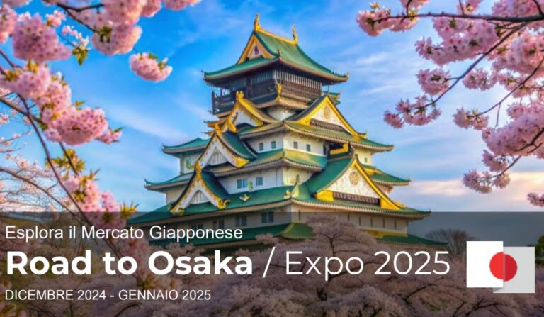 “Road to Osaka 2025”: opportunità di crescita per le imprese italiane sul mercato giapponese