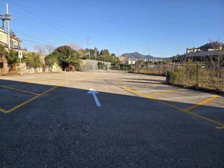 Sestri Levante: aperto il nuovo parcheggio in viale Dante