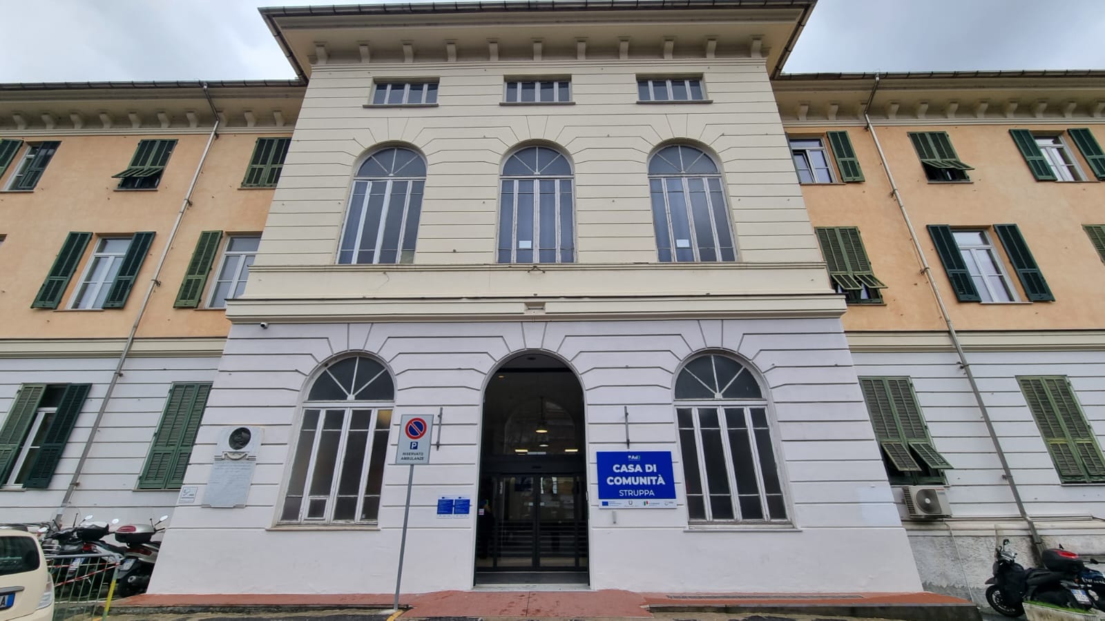 Aperta la Casa di Comunità Asl 3 a Struppa, 7.150 mq nell’ex Istituto Doria