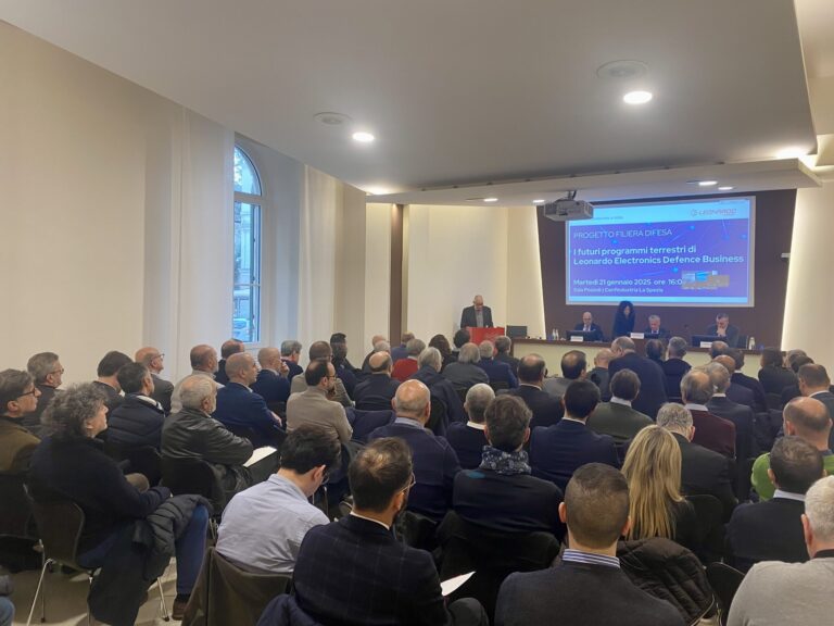 Leonardo e filiera spezzina, incontro in Confindustria