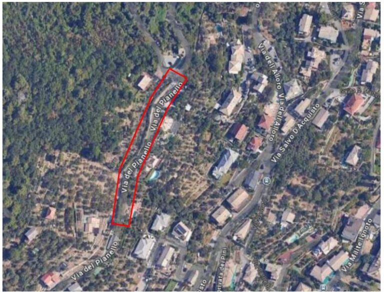 Recco, via libera a progetto di riqualificazione e messa in sicurezza di via del Pianello