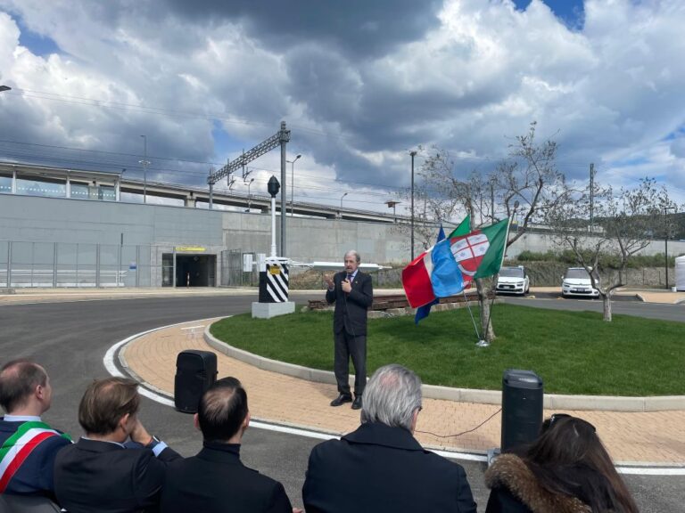 Ad Andora inaugurate le nuove opere a valle della stazione ferroviaria