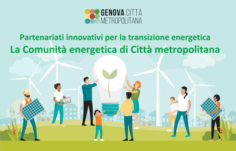 Città Metropolitana di Genova lancia la sua comunità energetica: evento il 19 marzo