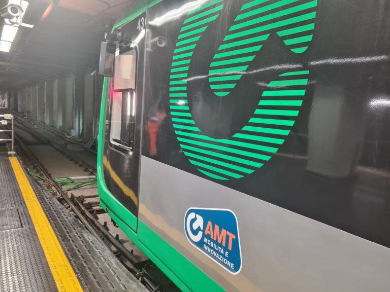 Amt, entrato in servizio il primo dei nuovi treni della metropolitana: aria condizionata e possibile composizione doppia