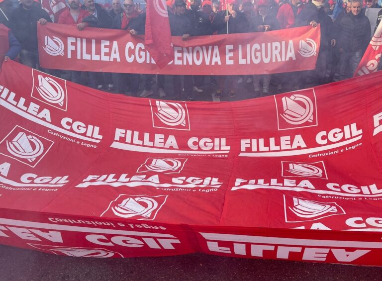 Edilizia: Rcm licenzia il delegato sindacale Fillea Cgil