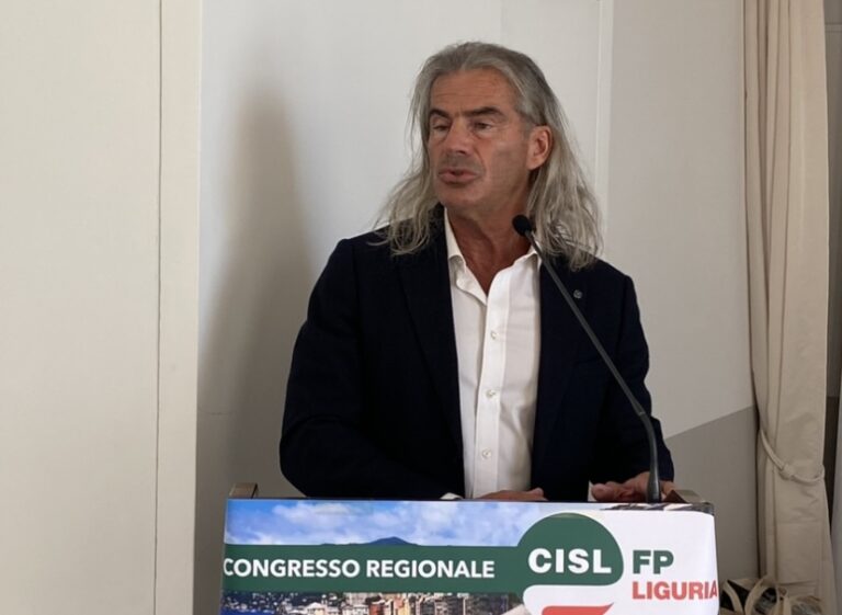 Fp Cisl Liguria, Bertocchi confermato segretario generale