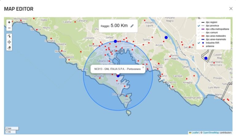 Porto Venere, nuovo test allertamento incidente rilevante legato all’impianto Gnl di Panigaglia