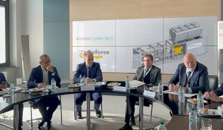 Accordo Duferco Energia e Ansaldo Green Tech per un elettrolizzatore da 1 MW