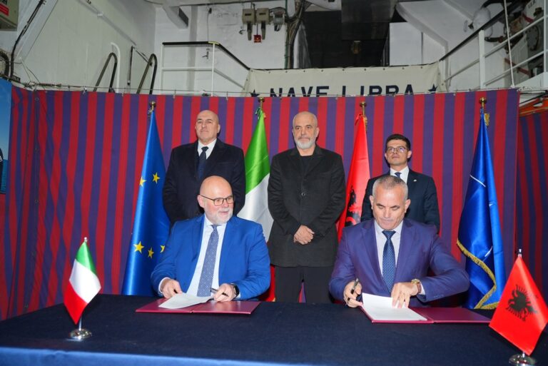 Fincantieri: firmato un memorandum of understanding con Kayo per lo sviluppo del settore navale in Albania