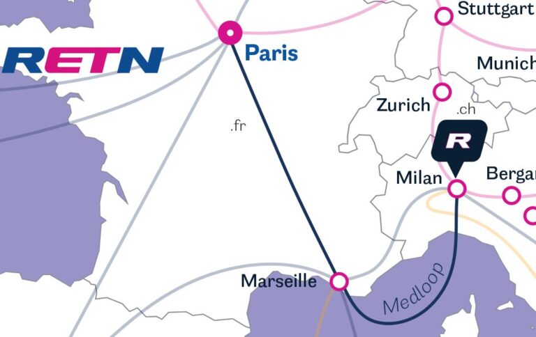 Tecnologia: RETN integra la linea sottomarina Medloop che collega Marsiglia, Genova e Barcellona