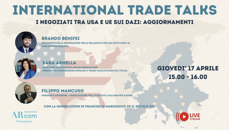 Dazi Usa, lo stato dell’arte con Armella, Benifei e Mancuso