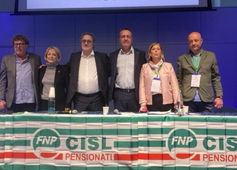 Fnp Cisl Liguria: eletto e confermato segretario generale Sergio Migliorini