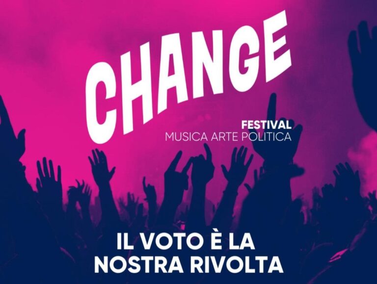 Change Festival il 30 aprile a Pegli: musica e arte a sostegno del sì ai referendum di giugno