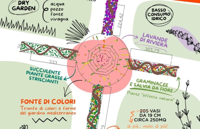 Centro storico: nel Chiostro di San Matteo un giardino a basso consumo idrico