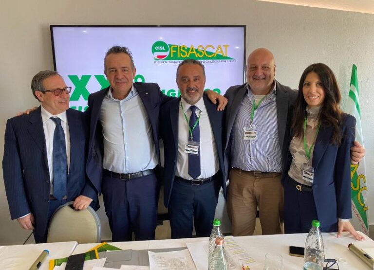 Massimiliano Scialanca confermato segretario generale della Fisascat Cisl Liguria