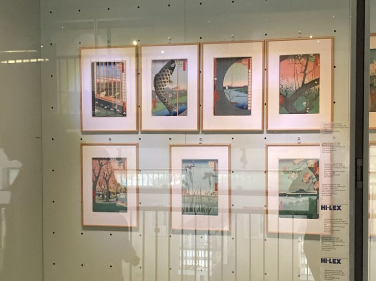 Sette xilografie restaurate da Hi Lex esposte al Museo d’Arte orientale Chiossone