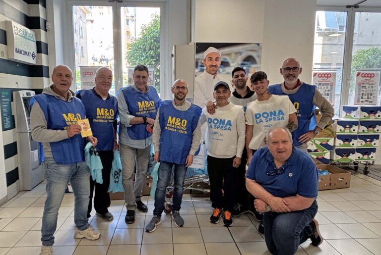 Coop Liguria, con Dona la spesa raccolte oltre 30 tonnellate di prodotti
