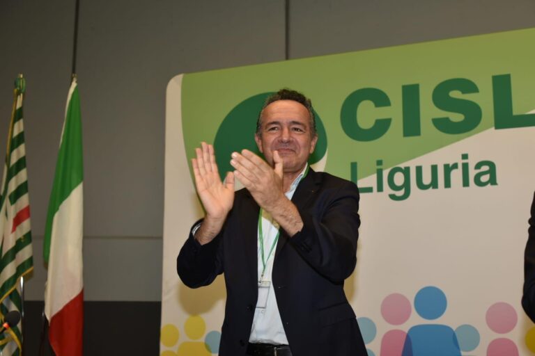 Maestripieri confermato all’unanimità segretario generale della Cisl Liguria