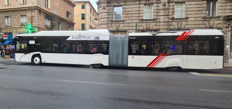 nuovo filobus elettrico