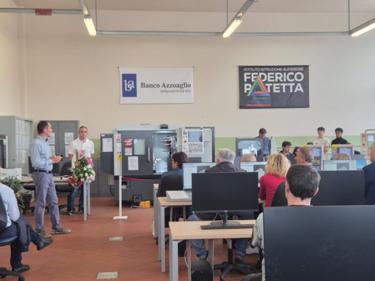 Un nuovo laboratorio di meccanica per gli studenti dell’Istituto Patetta di Cairo Montenotte