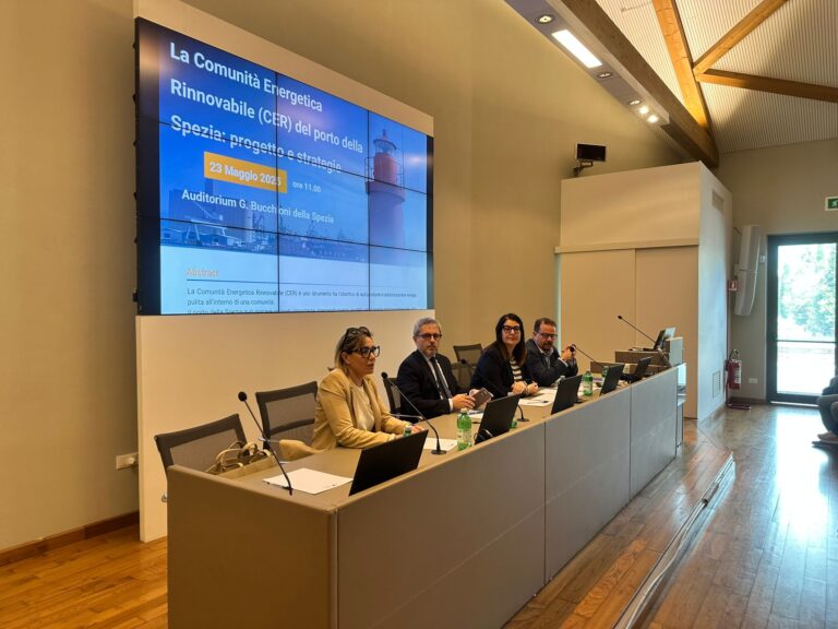 Comunità energetica rinnovabile del porto della Spezia, lanciato il progetto
