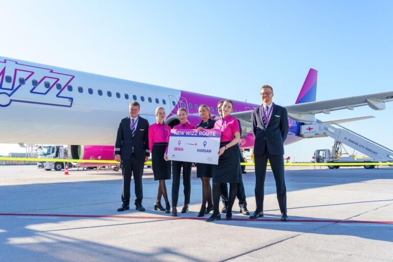 Aeroporto di Genova, nuovo collegamento Wizz Air su Varsavia tre volte a settimana