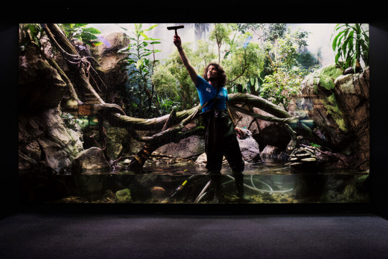 “Hypersea. Viaggio tra ecosistemi controllati e detriti invisibili”, la mostra fotografica di Gianmarco Maraviglia a Genova