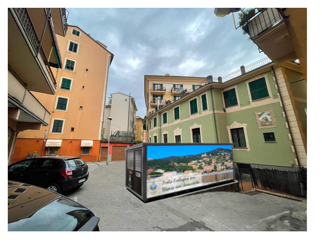 Recco, nuova postazione per il conferimento dei rifiuti per le utenze non domestiche