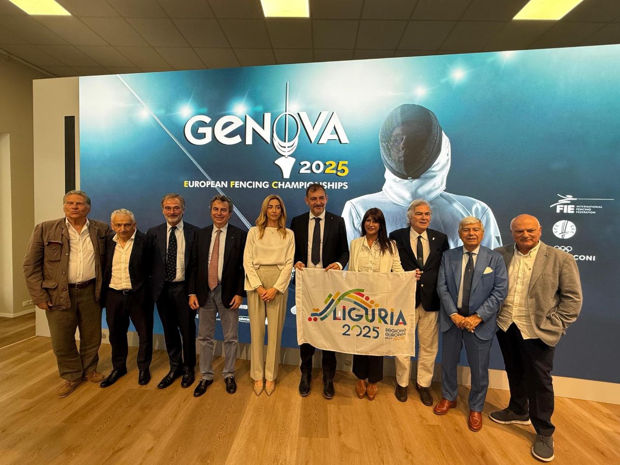 Arrivano a Genova gli Europei di scherma: dal 14 al 19 giugno protagonisti gli olimpionici azzurri