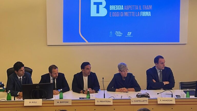A Hitachi Rail, Manelli Impresa e Alstom la realizzazione della nuova linea tranviaria T2 di Brescia