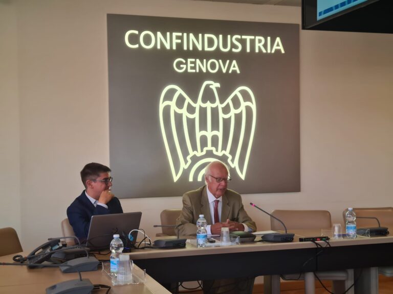 Indicatori economici di Confindustria Genova: la manifattura beneficia del tesoretto degli ordini Usa anticipati